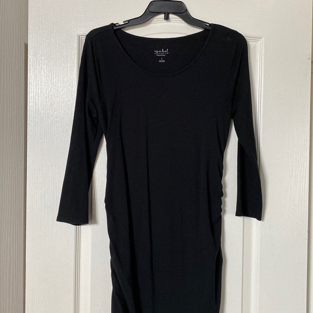 ISABEL Maternity Long Sleeve Dress